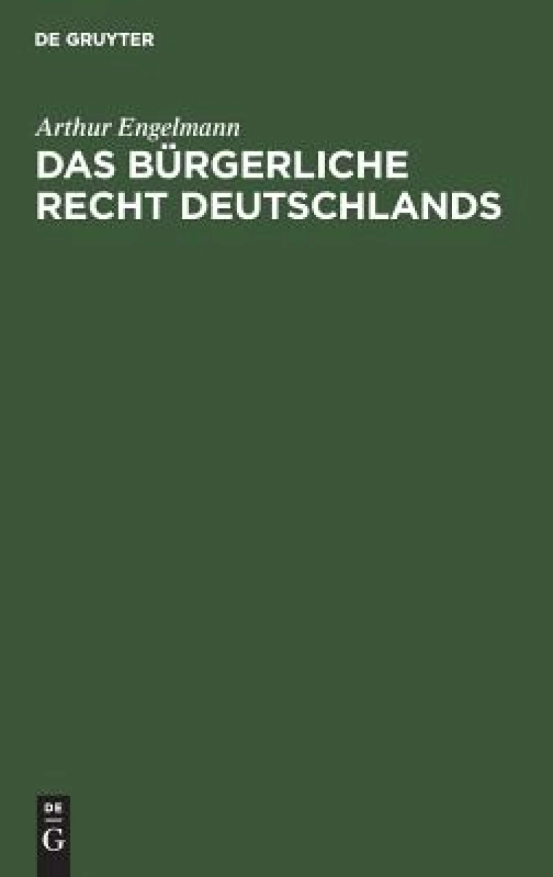 bürgerliche Recht Deutschlands