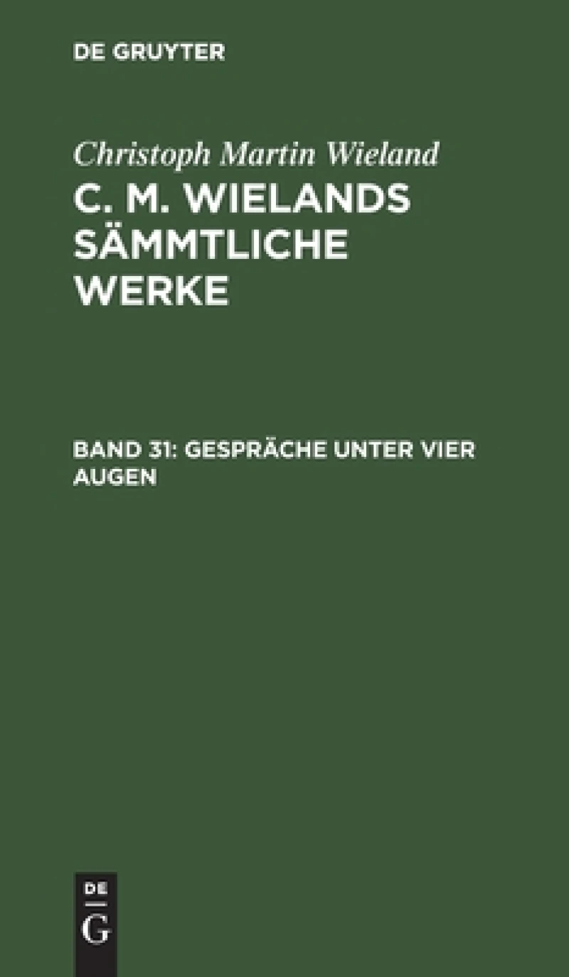 Gespräche unter vier Augen