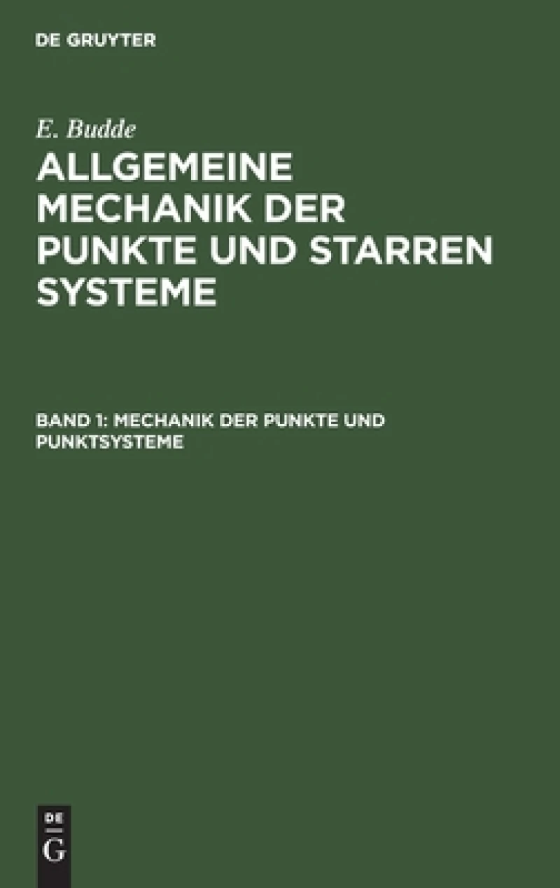 Mechanik Der Punkte Und Punktsysteme