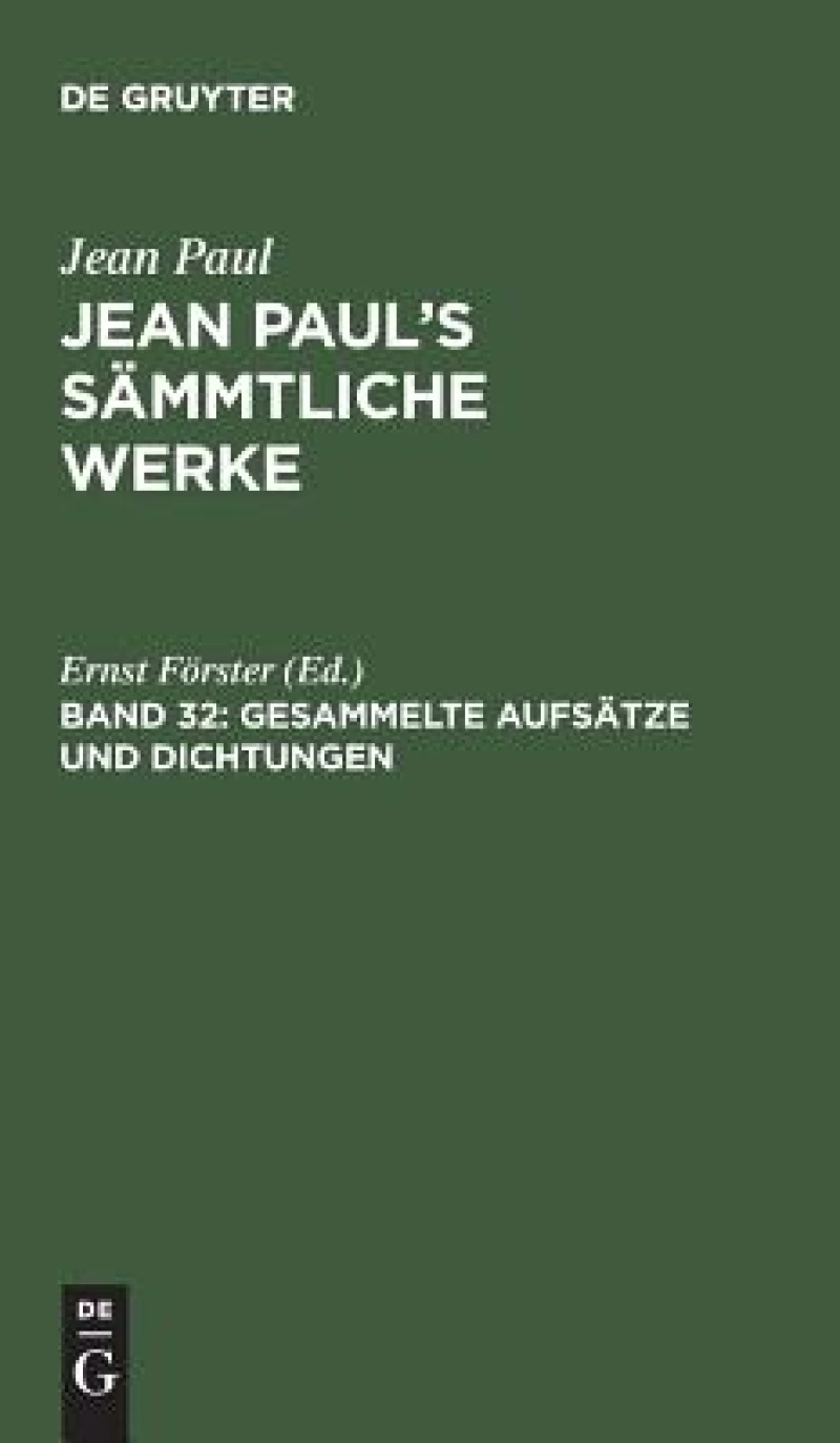Gesammelte Aufsätze und Dichtungen