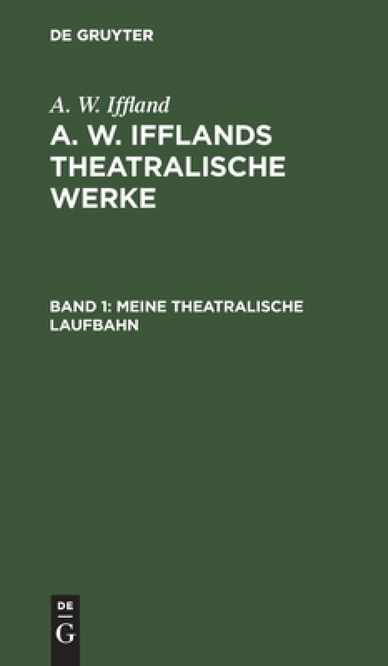 Meine theatralische Laufbahn