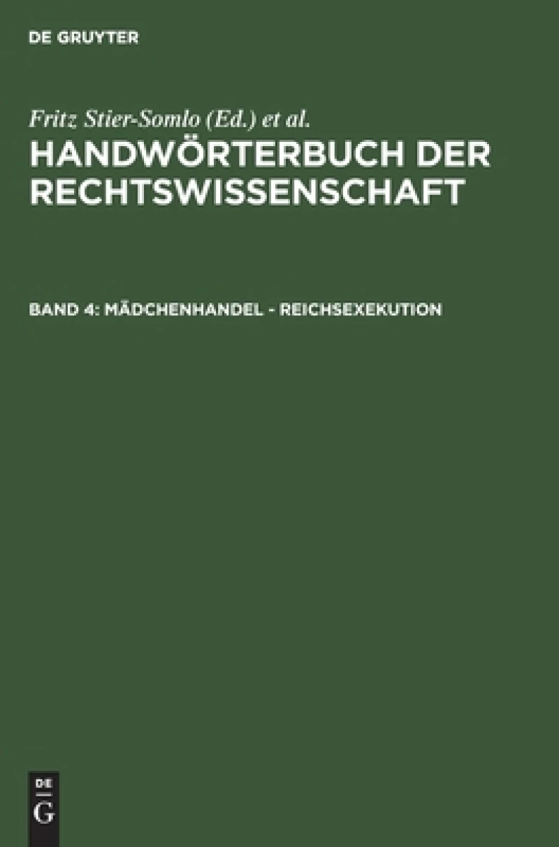 Mädchenhandel - Reichsexekution