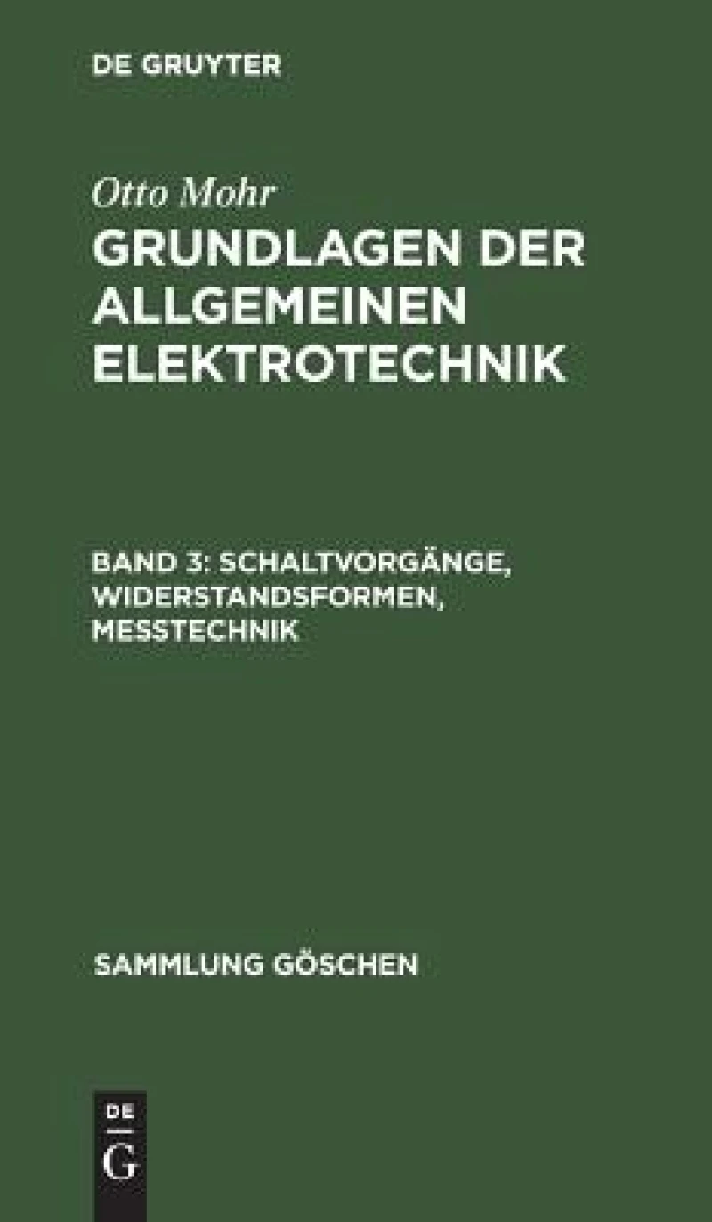 Schaltvorgänge, Widerstandsformen, Messtechnik