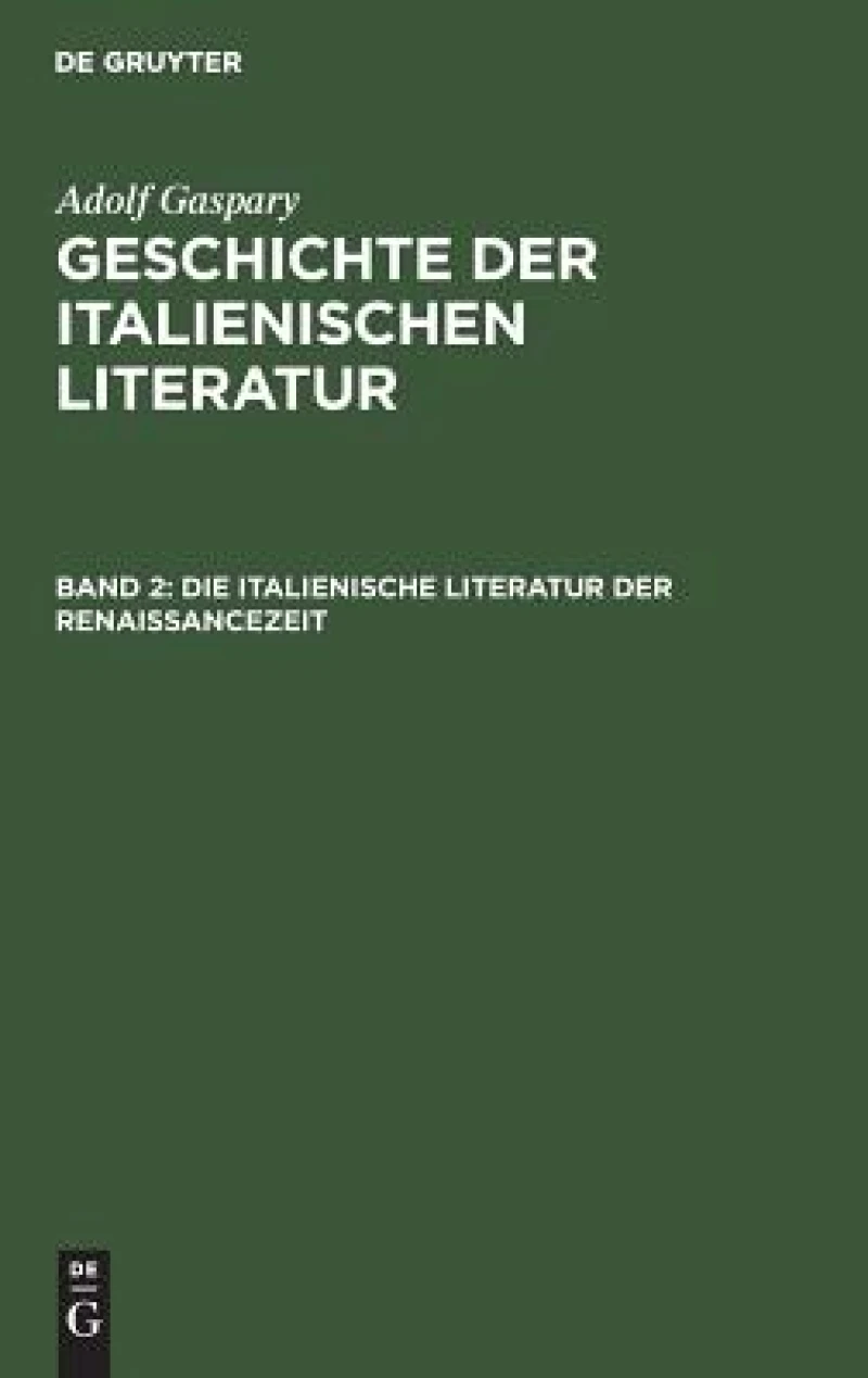 italienische Literatur der Renaissancezeit