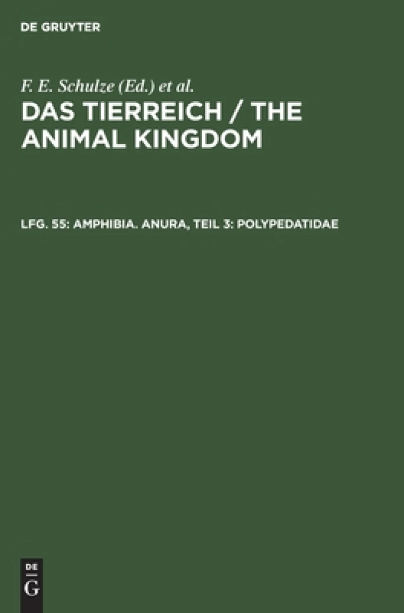 Amphibia. Anura, Teil 3: Polypedatidae
