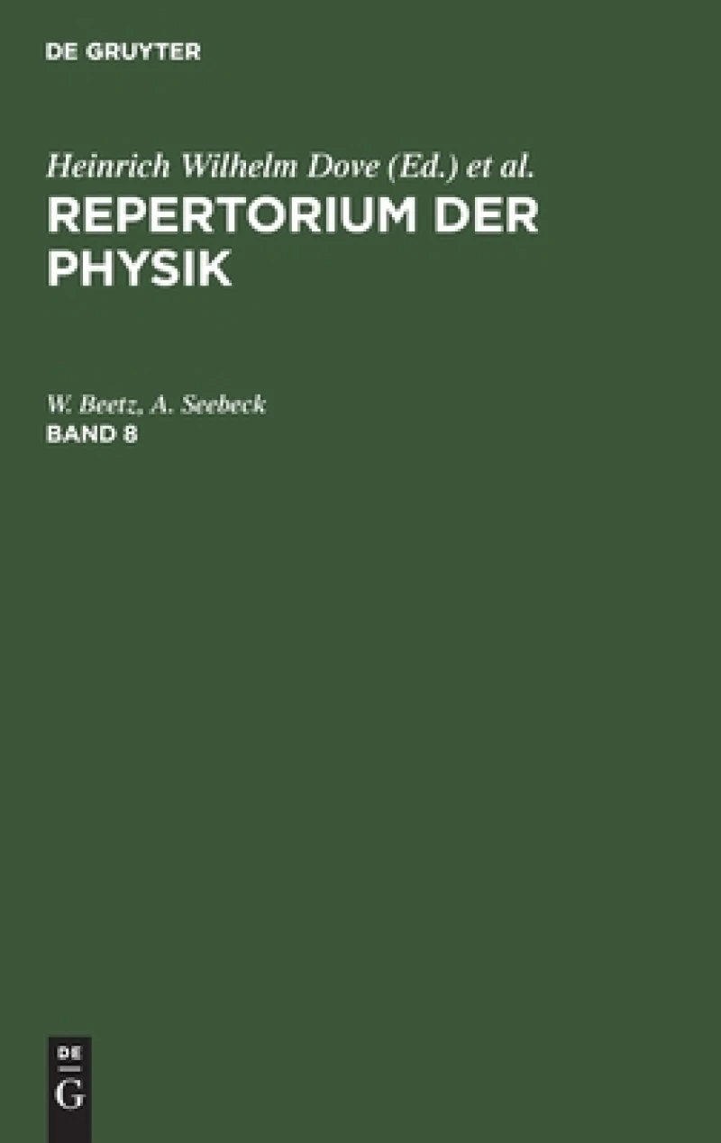 Repertorium der Physik. Band 8