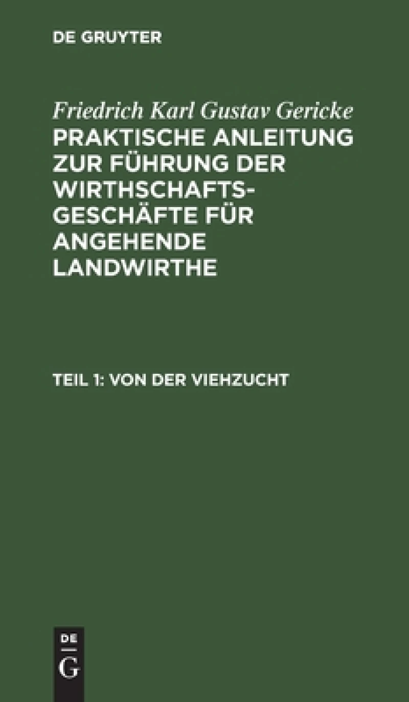 Von der Viehzucht