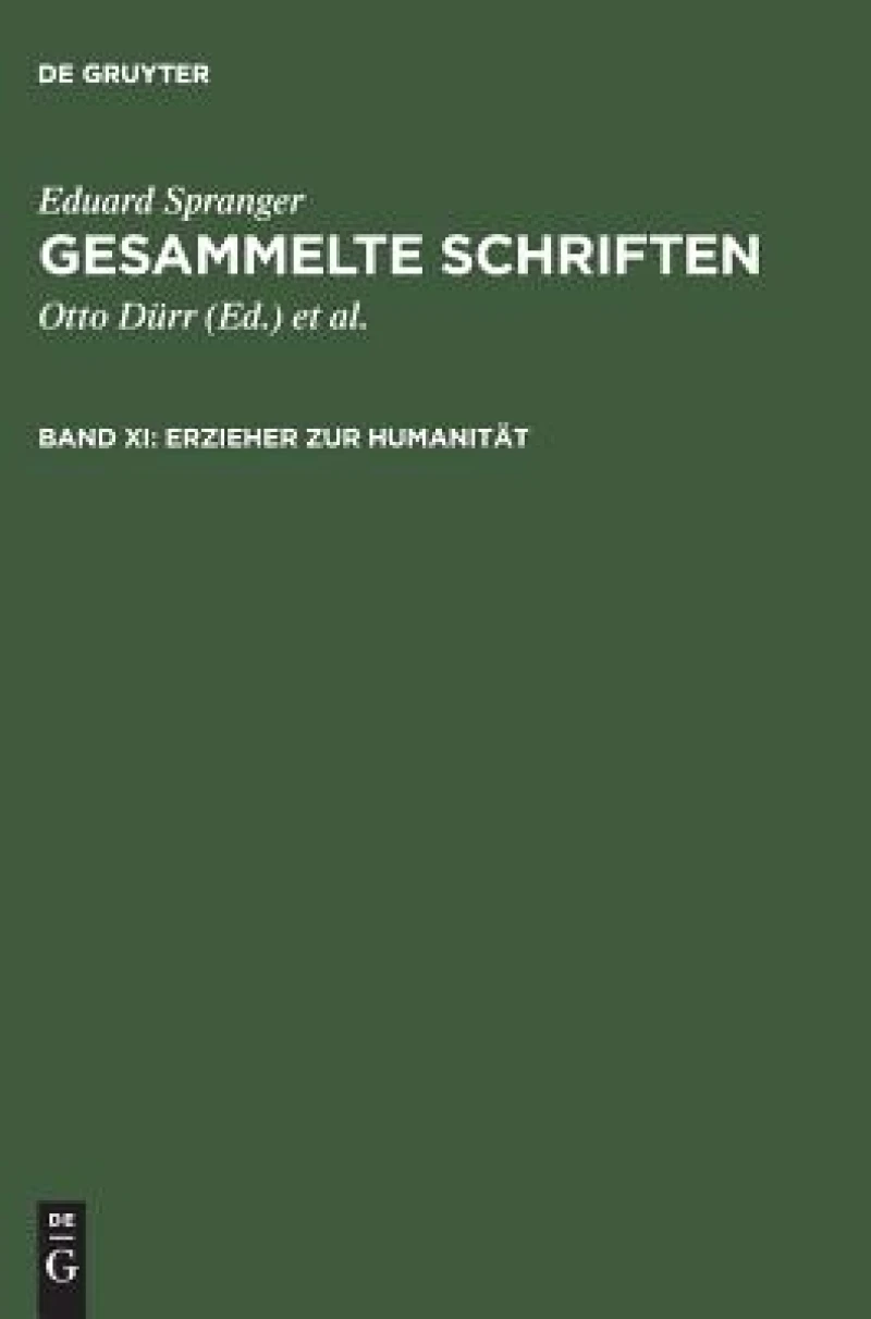 Erzieher Zur Humanität
