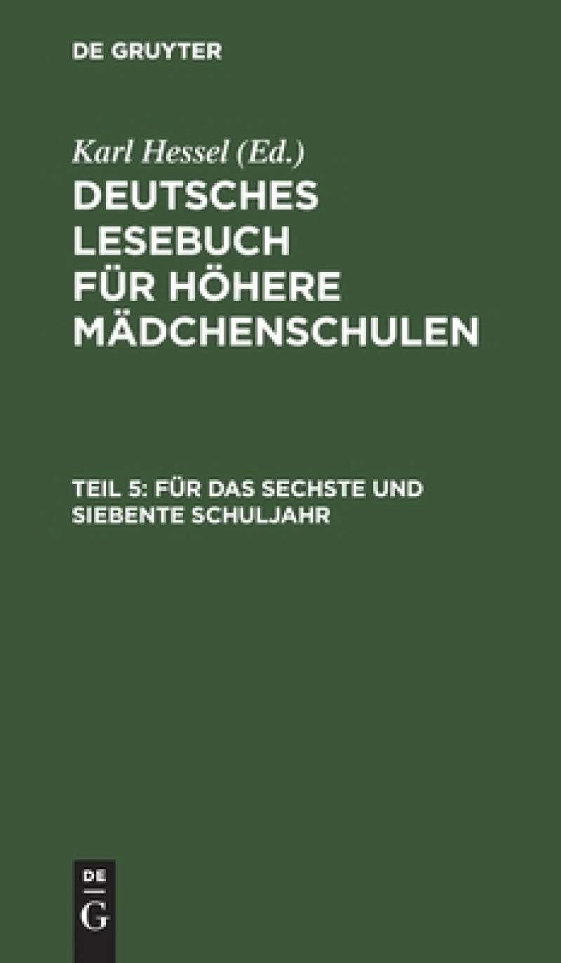 Für das sechste und siebente Schuljahr