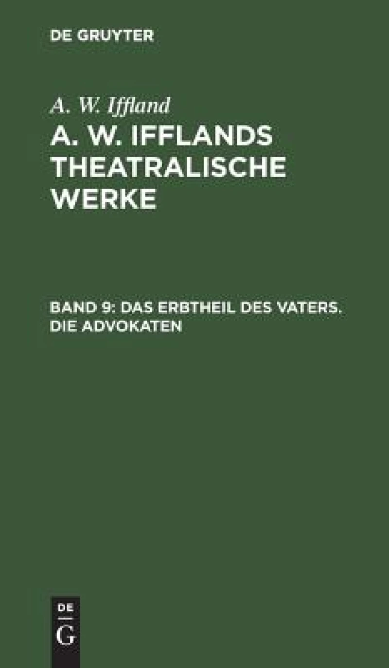 Erbtheil des Vaters. Die Advokaten