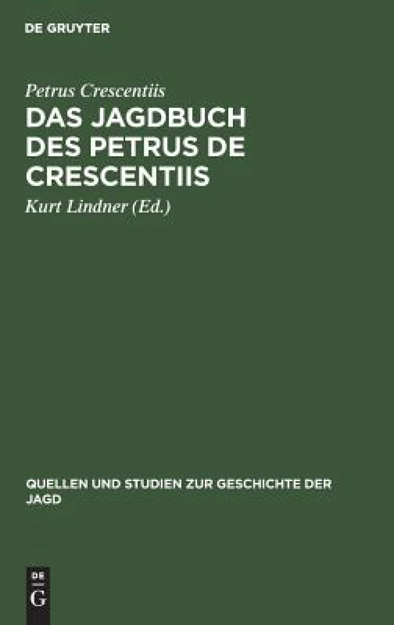 Jagdbuch des Petrus de Crescentiis
