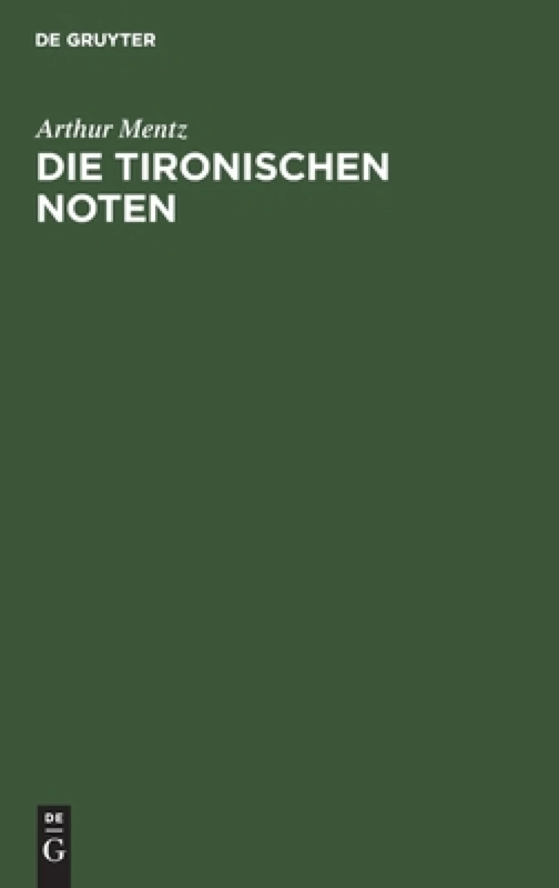 Tironischen Noten