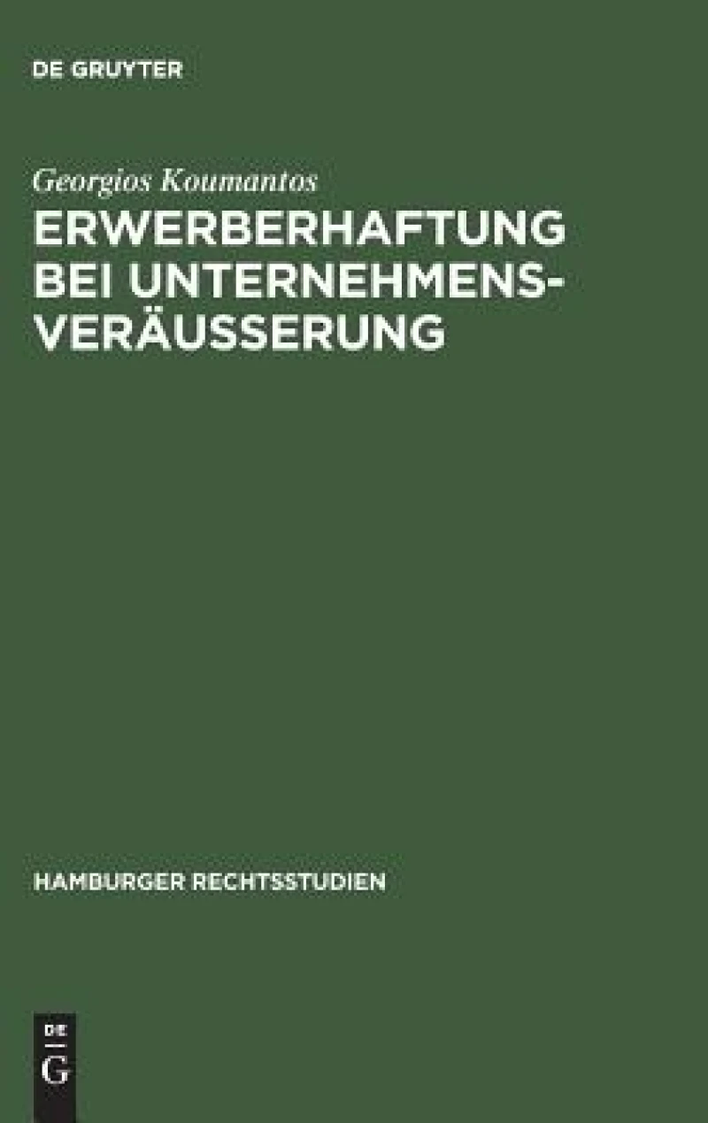 Erwerberhaftung bei Unternehmensveräußerung