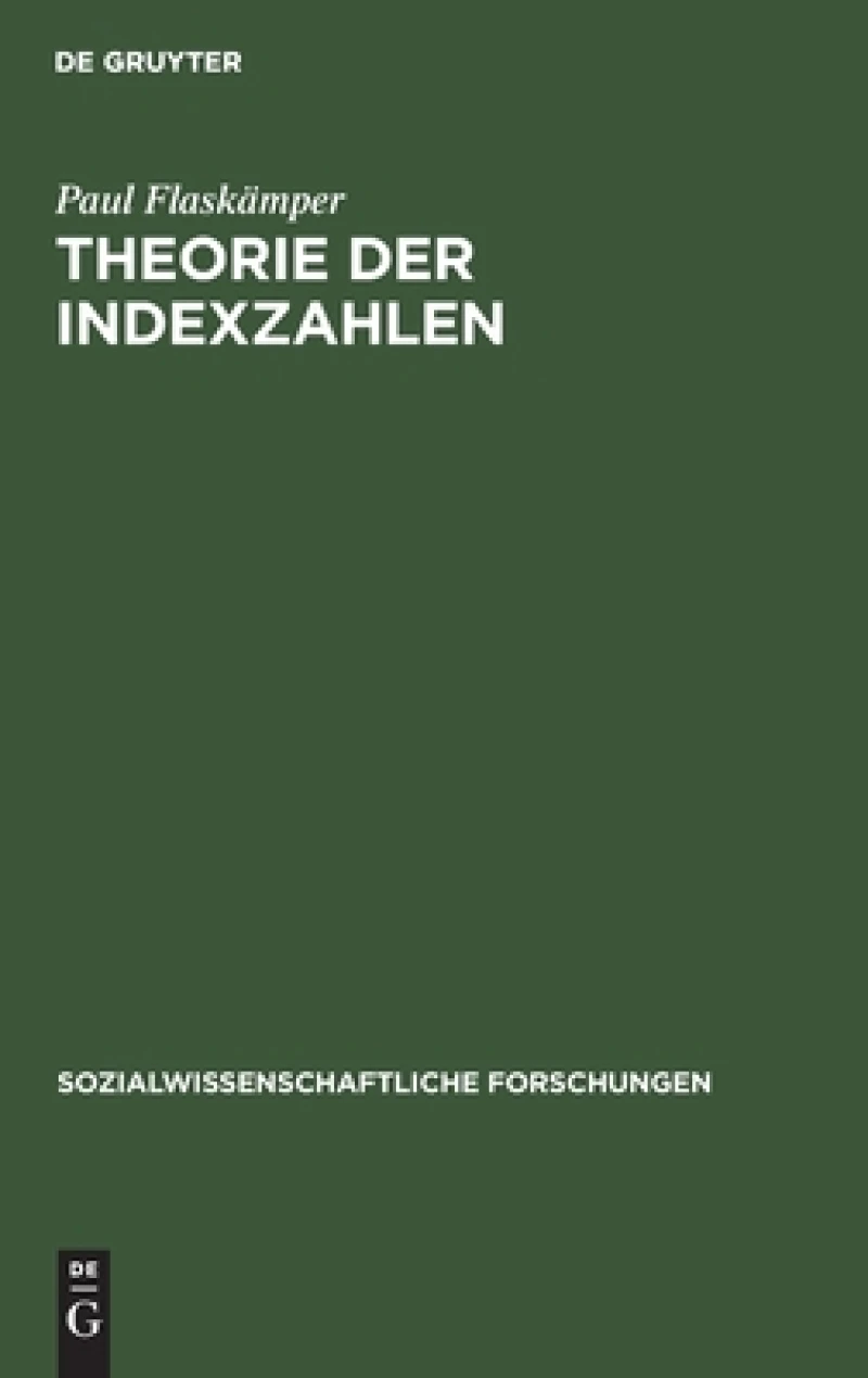 Theorie Der Indexzahlen