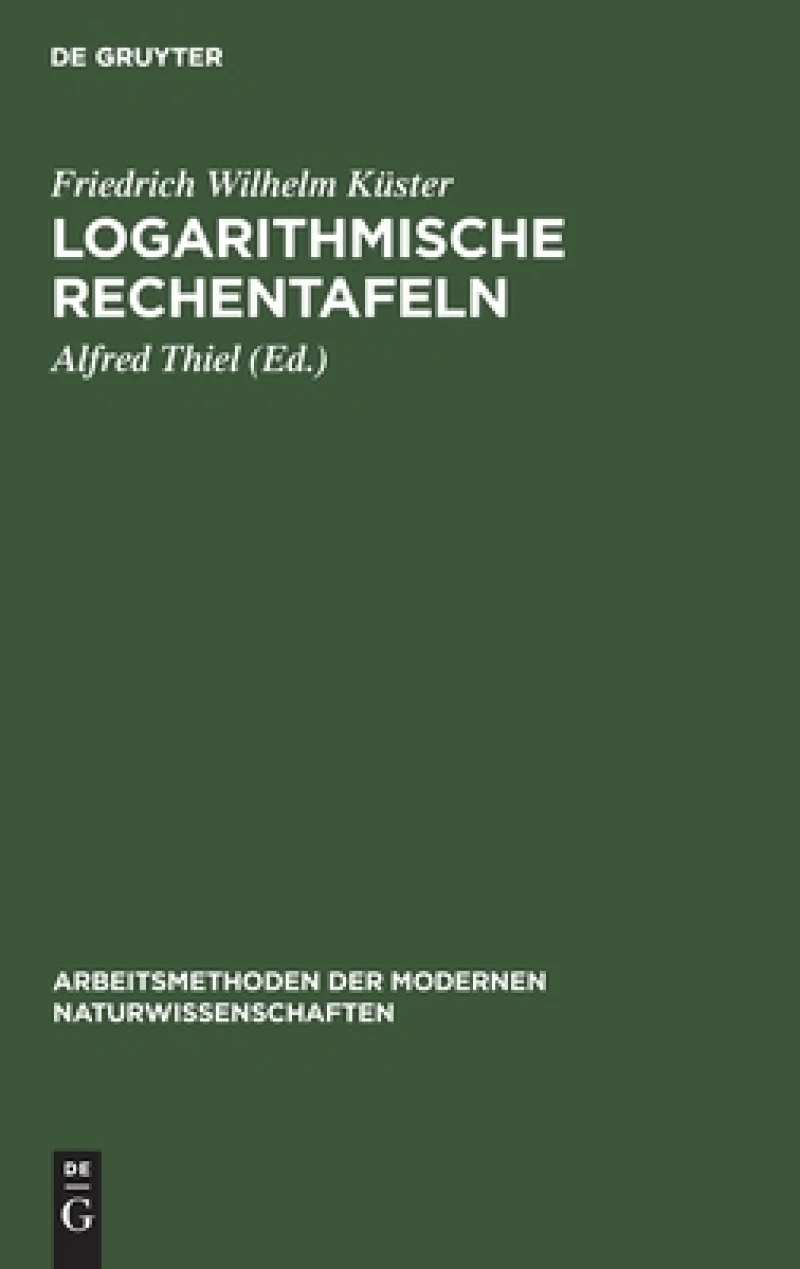 Logarithmische Rechentafeln