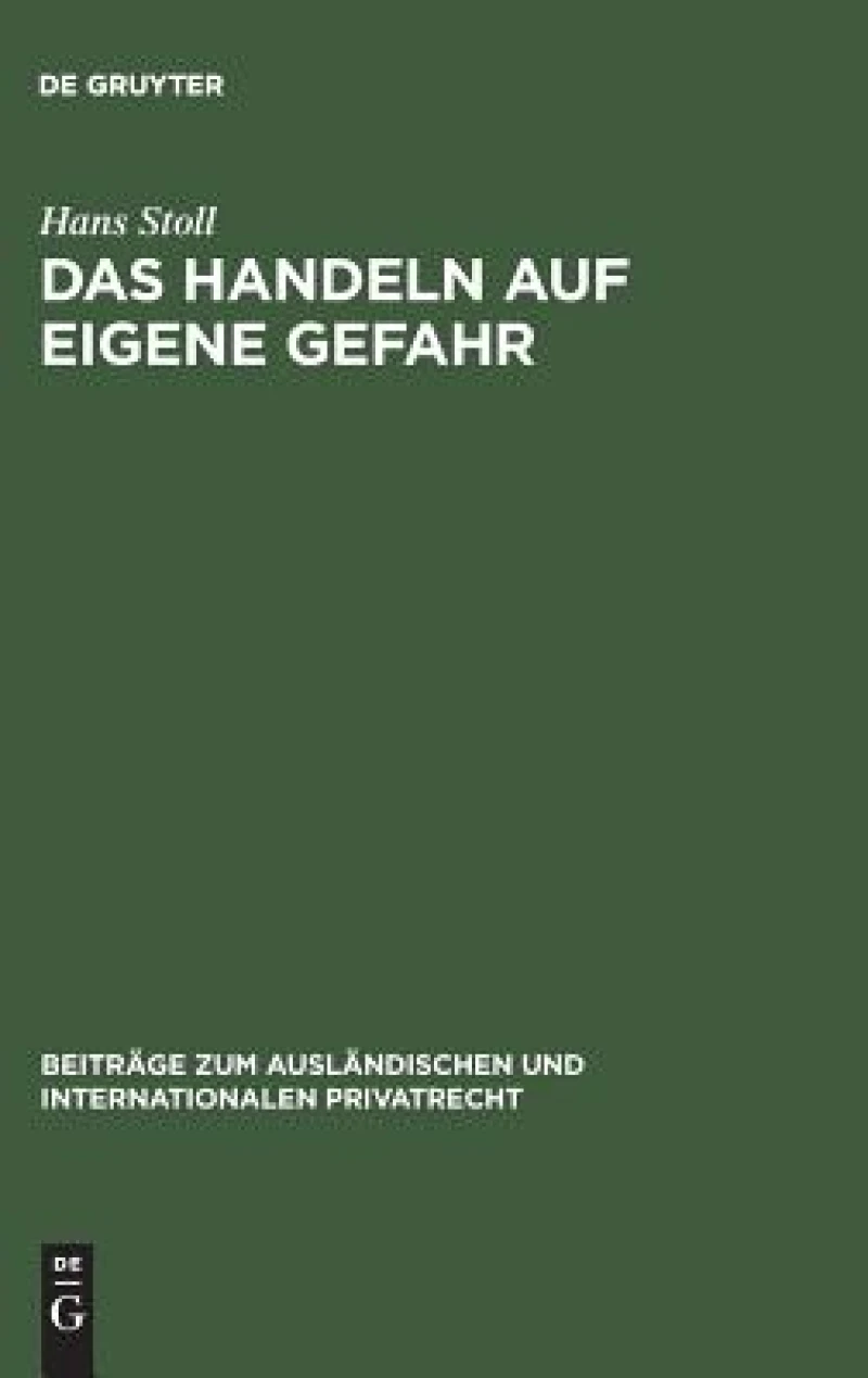 Handeln auf eigene Gefahr