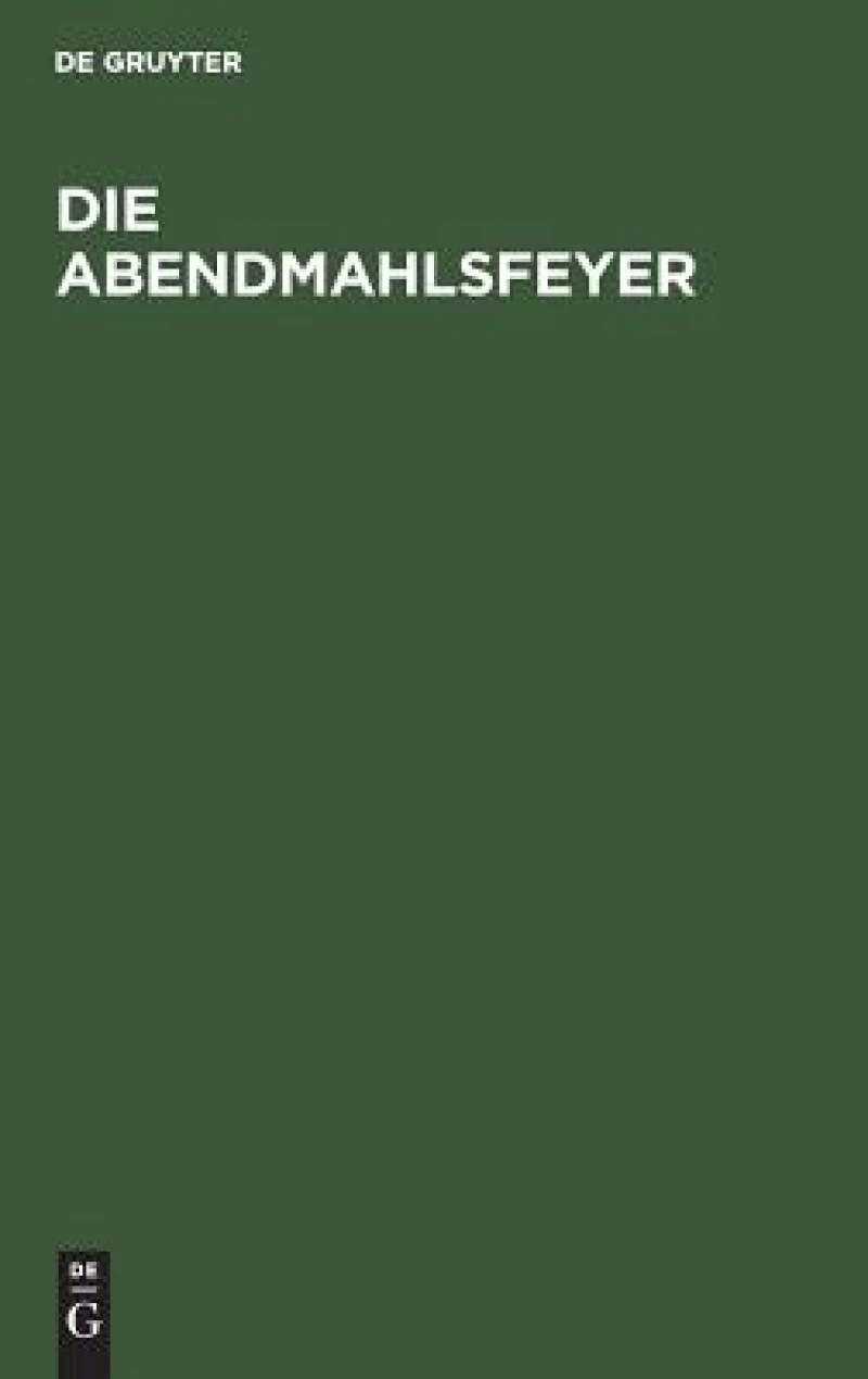 Abendmahlsfeyer