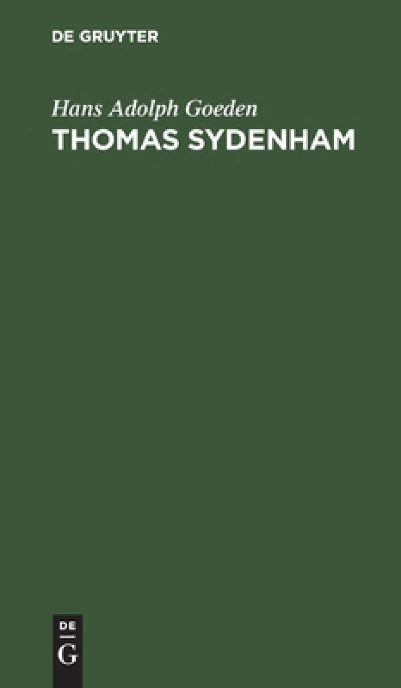 Thomas Sydenham