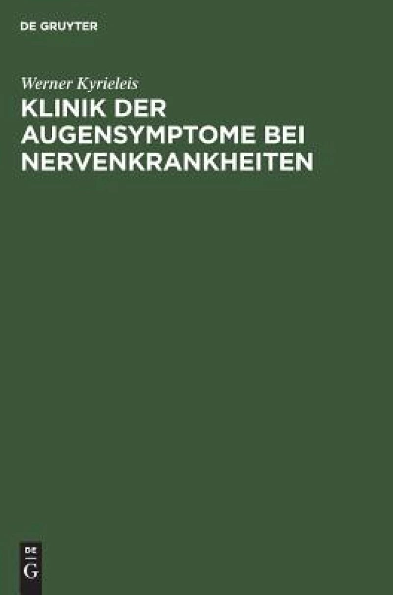 Klinik der Augensymptome bei Nervenkrankheiten