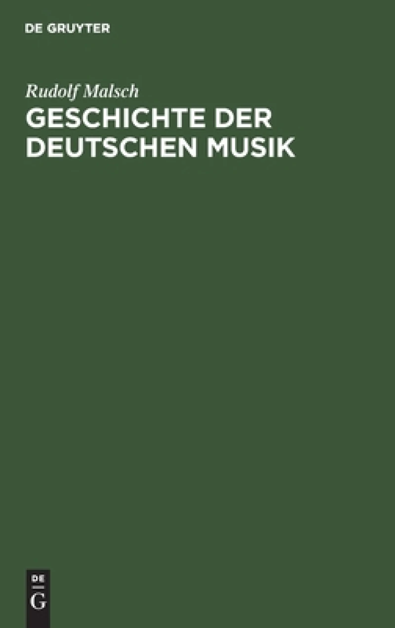 Geschichte der deutschen Musik