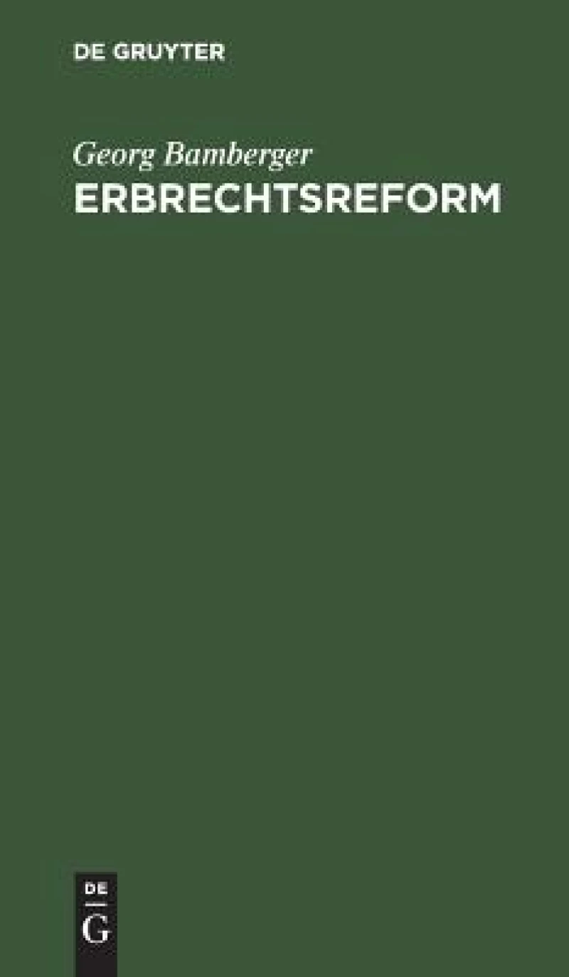Erbrechtsreform