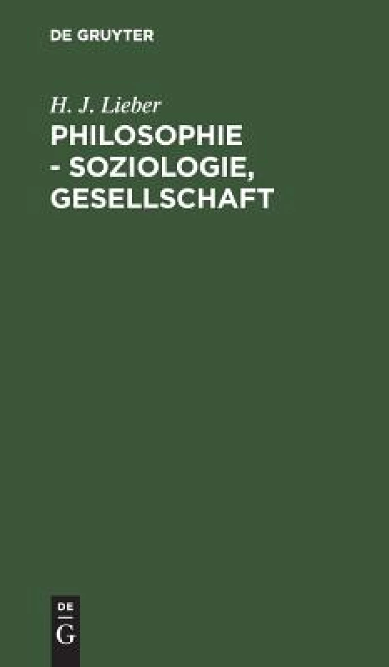 Philosophie - Soziologie, Gesellschaft