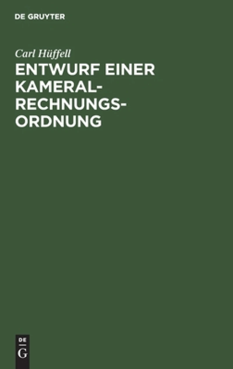 Entwurf einer Kameral-Rechnungs-Ordnung