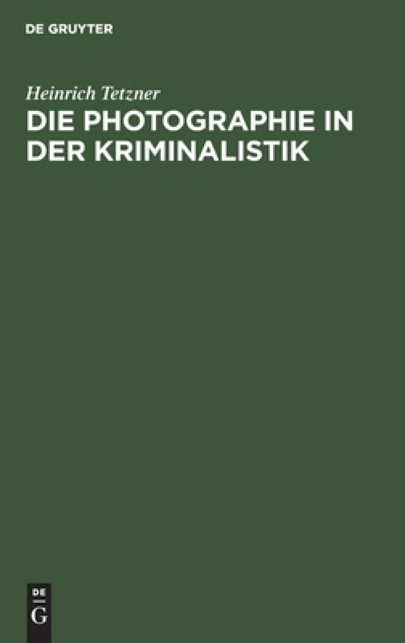 Photographie in der Kriminalistik