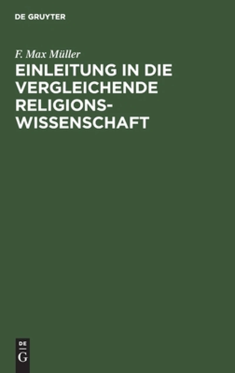 Einleitung in die vergleichende Religionswissenschaft
