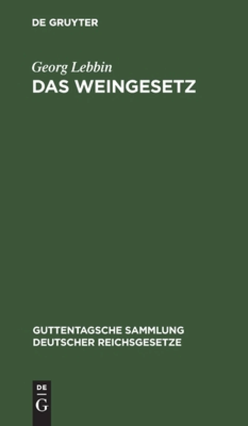 Weingesetz