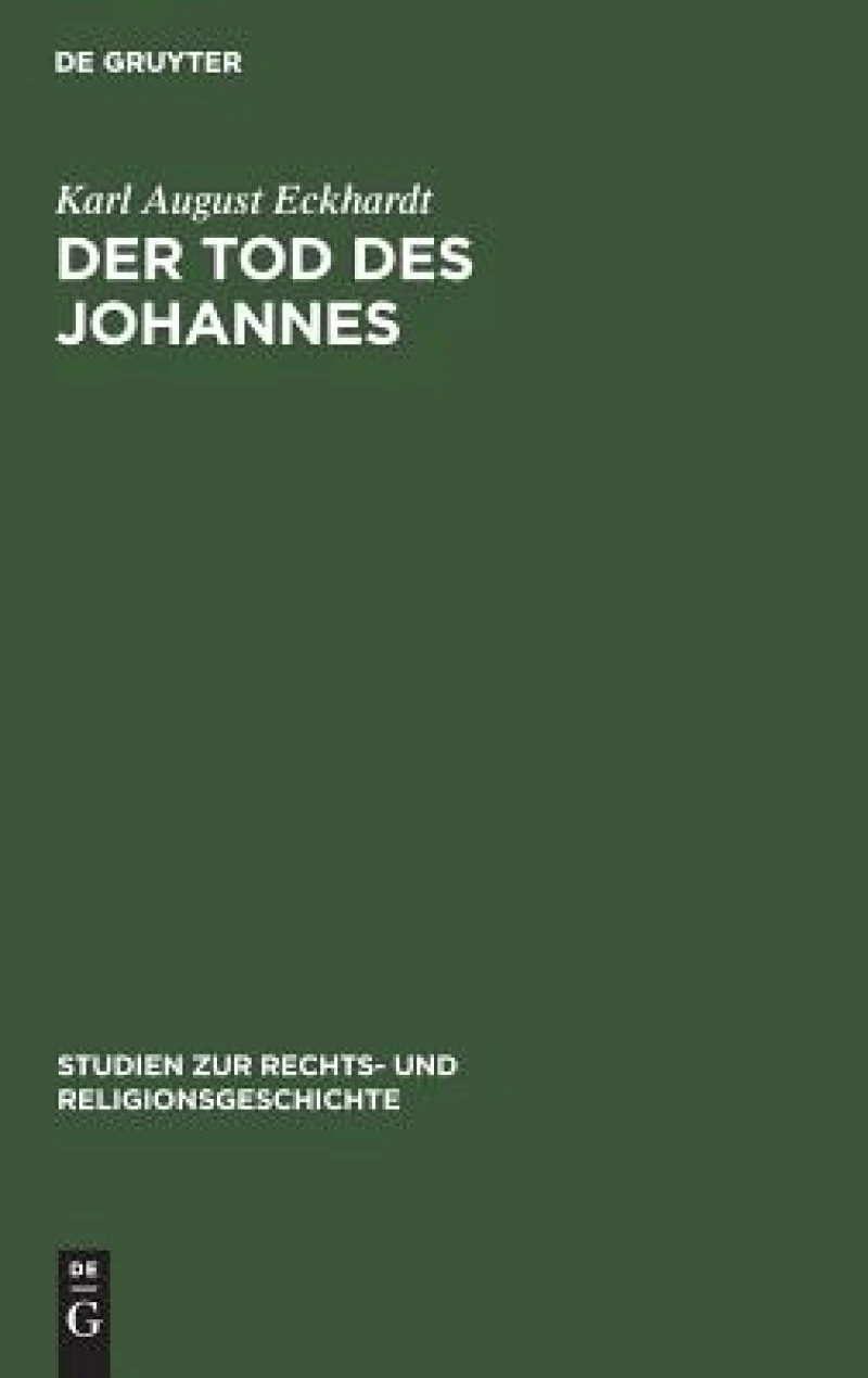 Tod des Johannes