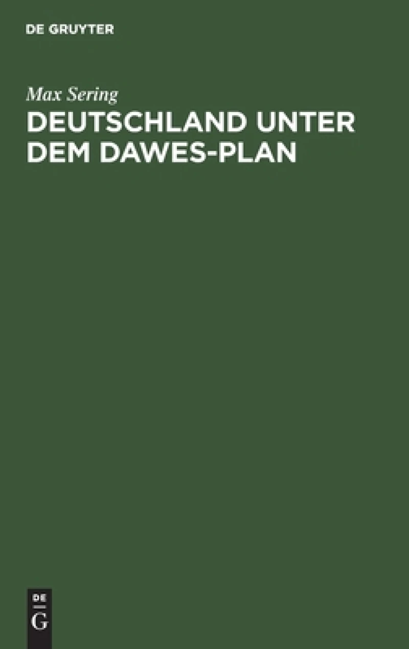 Deutschland unter dem Dawes-Plan