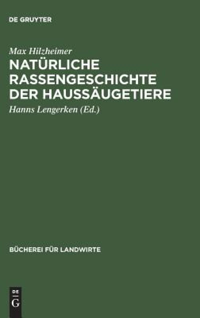 Natürliche Rassengeschichte der Haussäugetiere