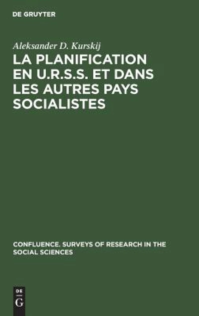 planification en U.R.S.S. et dans les autres pays socialistes