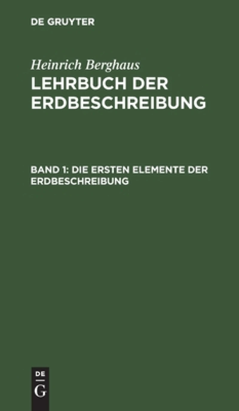 ersten Elemente der Erdbeschreibung