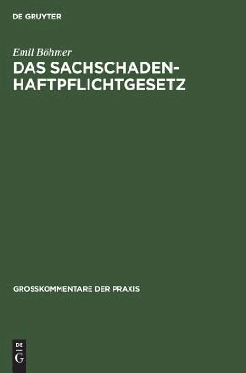 Sachschadenhaftpflichtgesetz