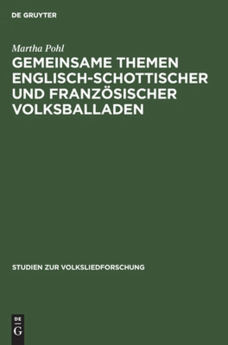 Gemeinsame Themen englisch-schottischer und französischer Volksballaden