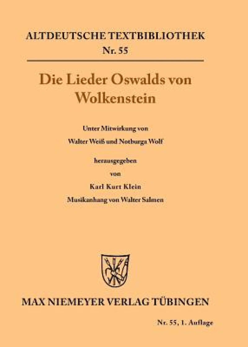 Lieder Oswalds von Wolkenstein