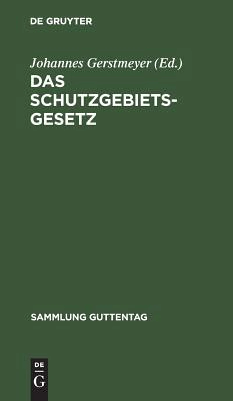 Schutzgebietsgesetz