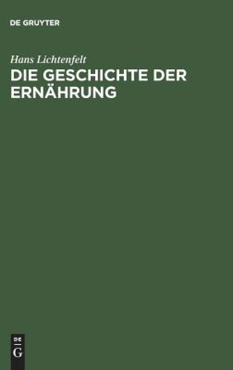 Geschichte der Ernährung