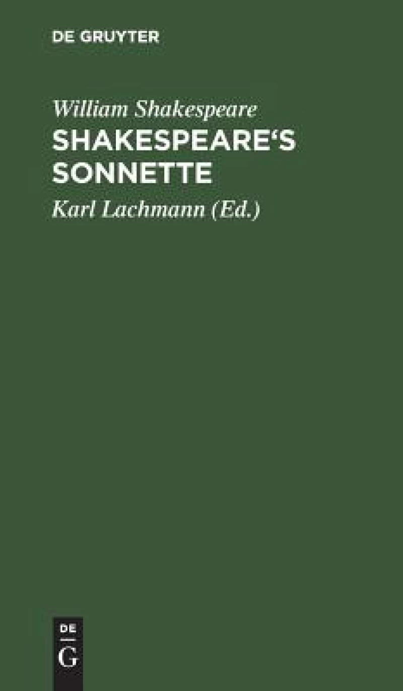 Shakespeare''s Sonnette