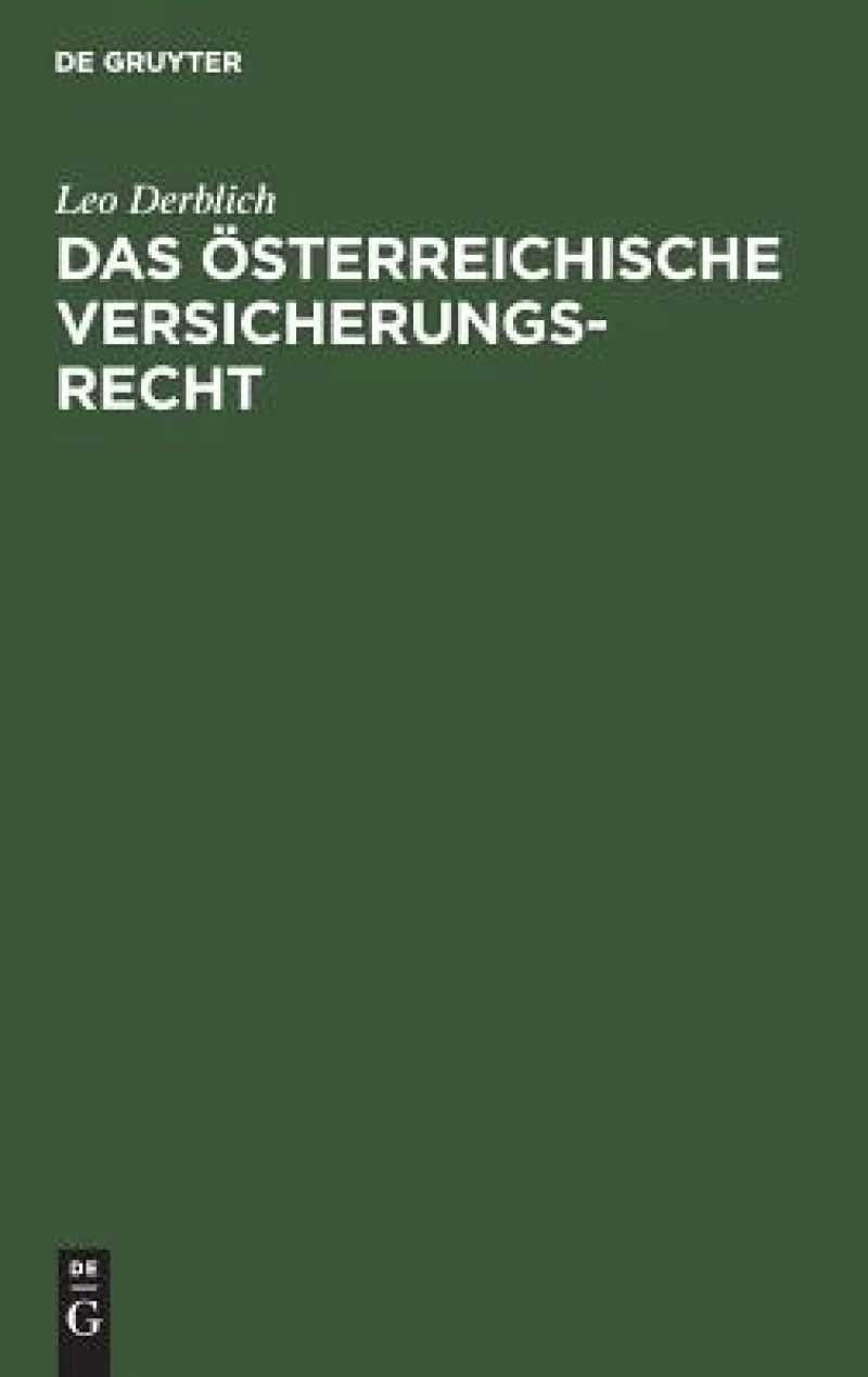 österreichische Versicherungsrecht