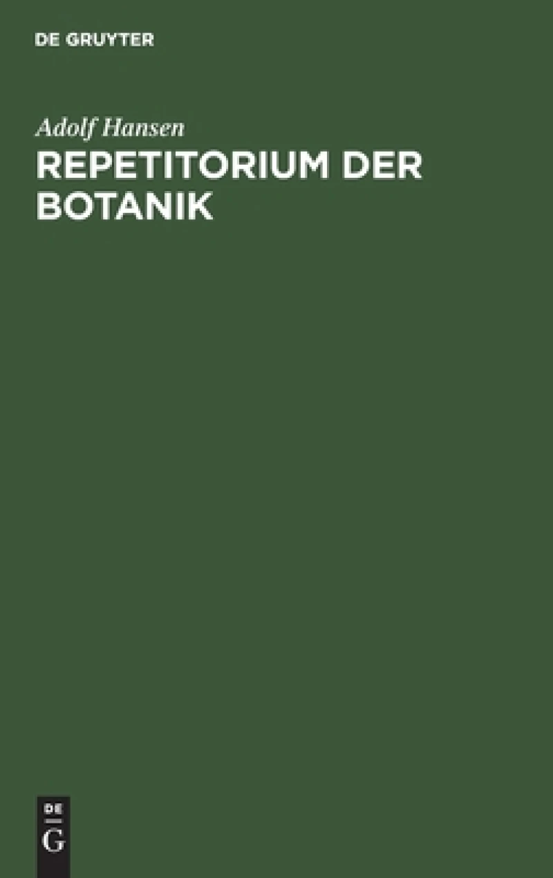 Repetitorium der Botanik