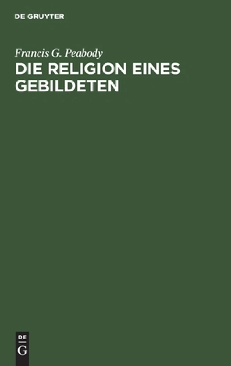 Religion eines Gebildeten