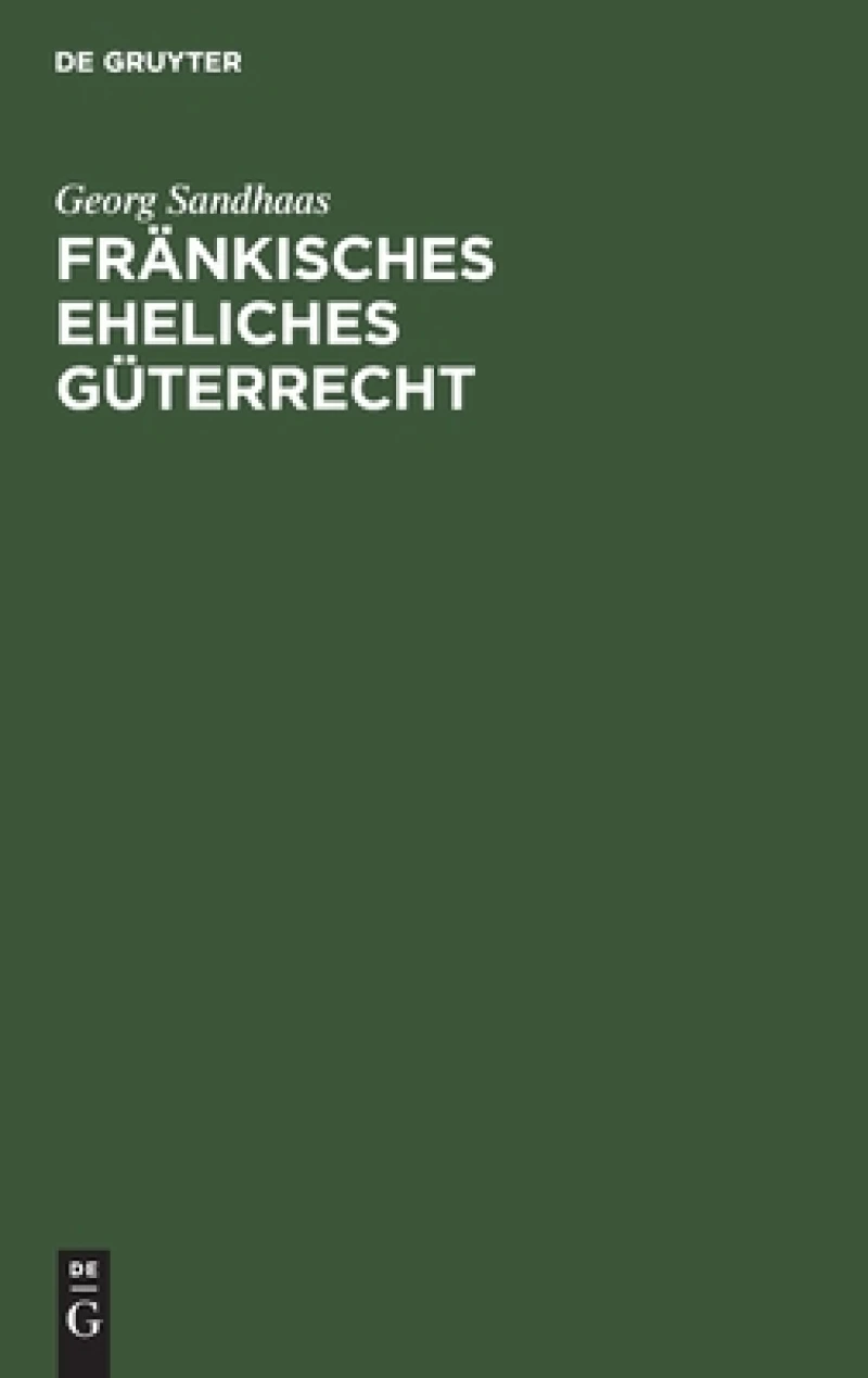 Fränkisches Eheliches Güterrecht