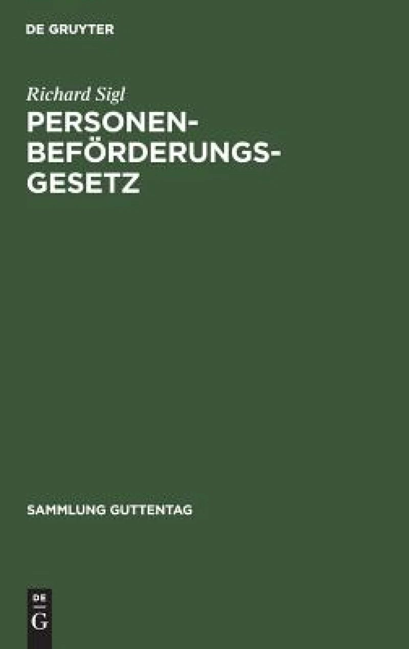 Personenbeförderungsgesetz