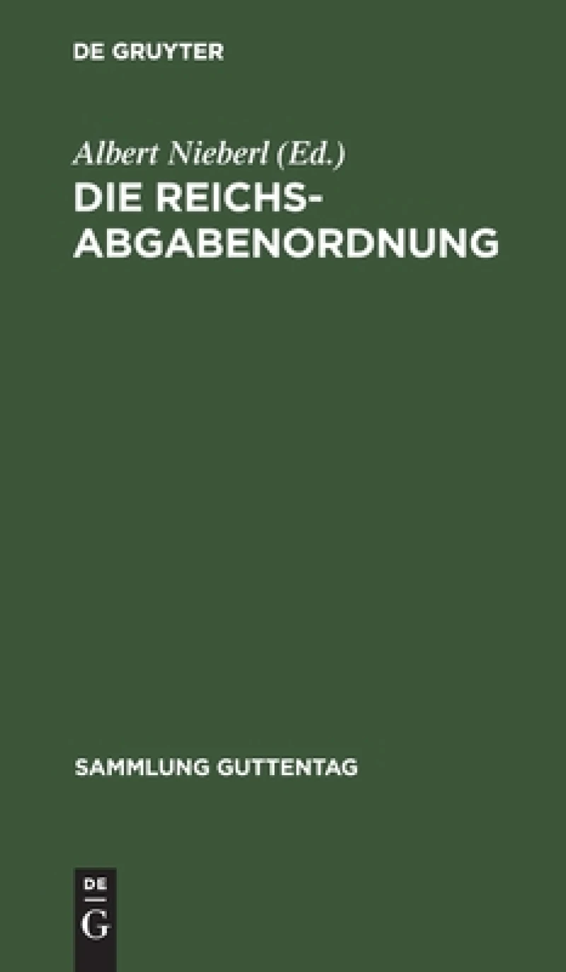 Reichsabgabenordnung