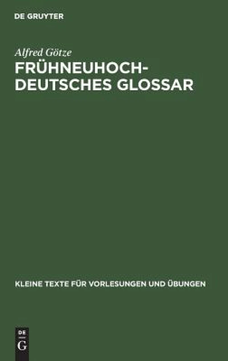 Frühneuhochdeutsches Glossar
