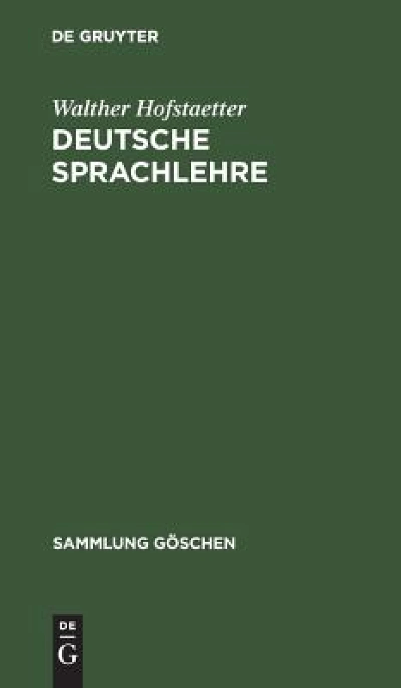 Deutsche Sprachlehre