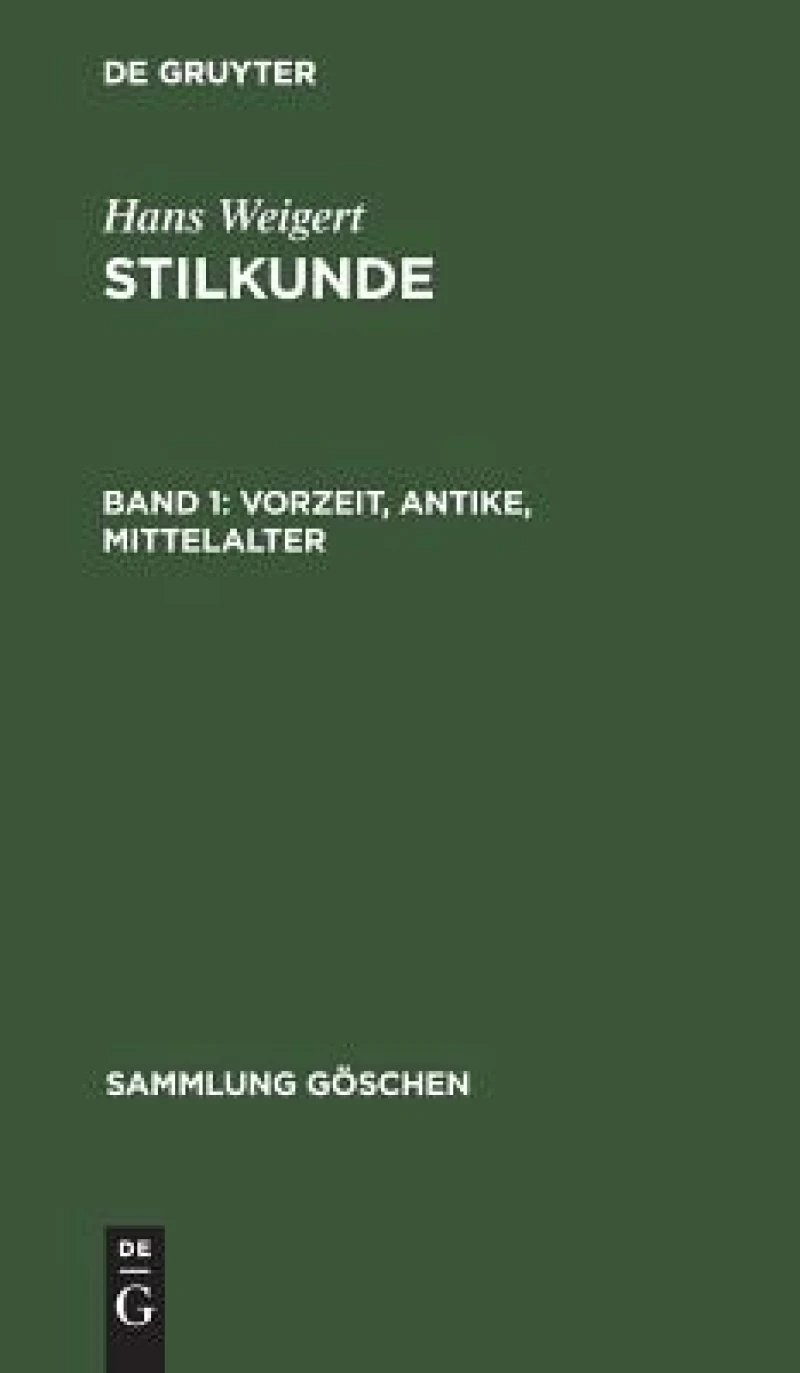 Vorzeit, Antike, Mittelalter